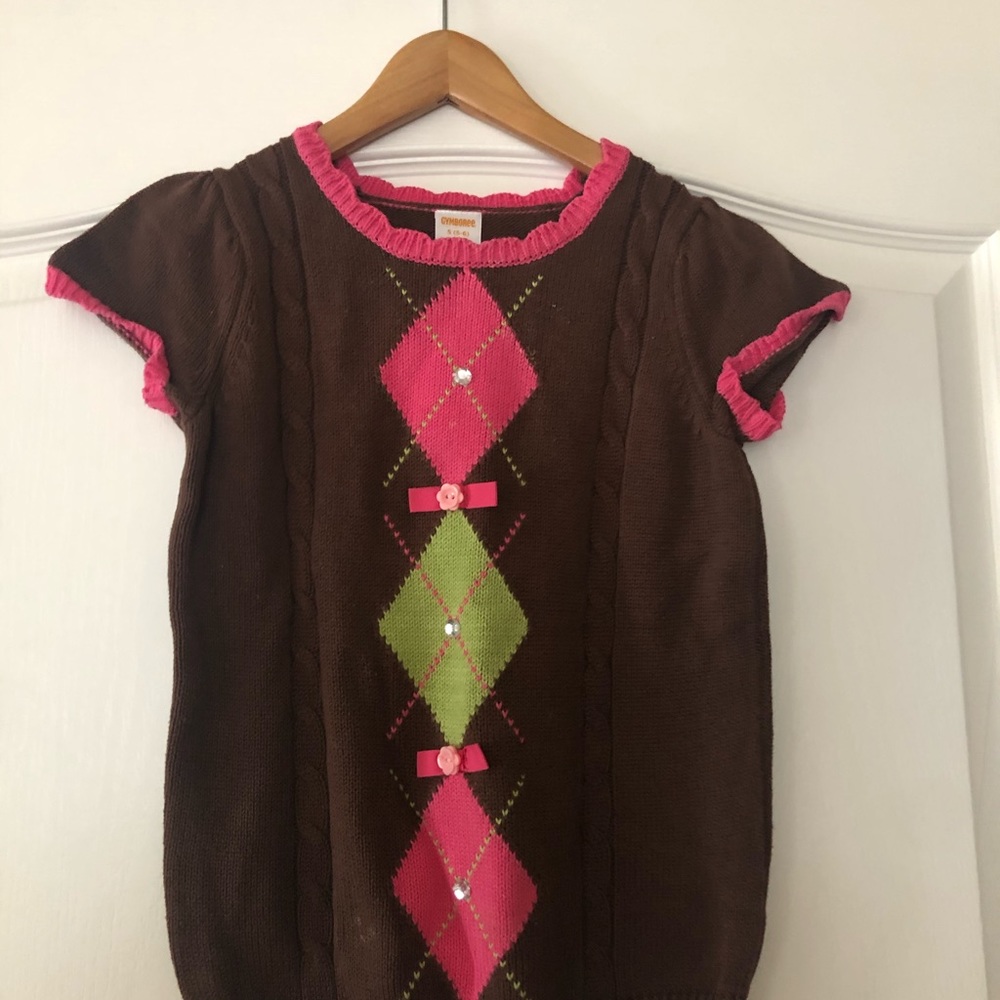 Short Sleeve Sweater Dress